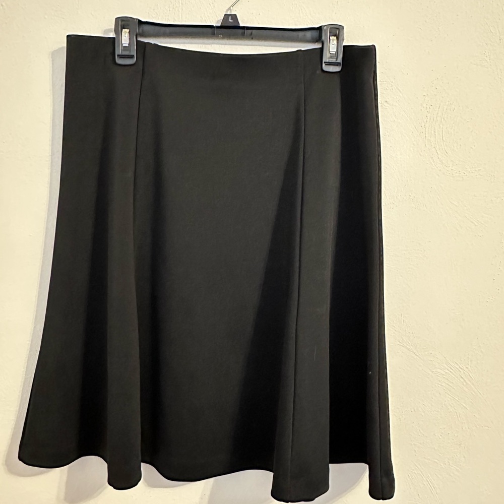 Alfani black A line skirt size L